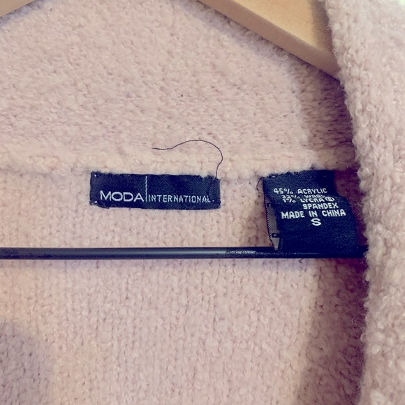 Moda International Pink Ruffle Sweater - Picture 5 of 5